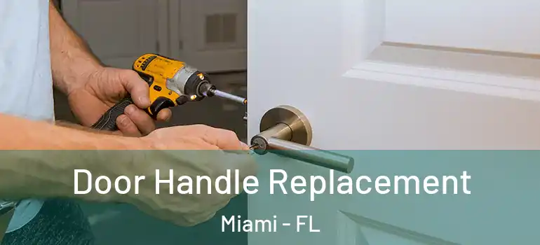 Door Handle Replacement Miami - FL