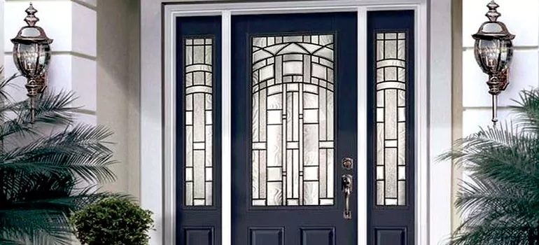 Stained Glass Door Panels in Miami, FL