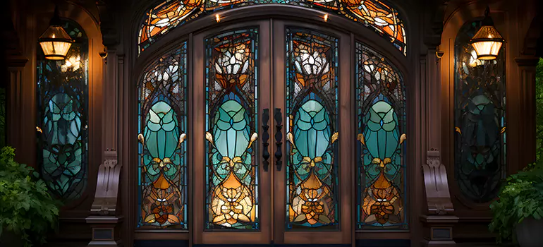 Wrought Iron Storm Door in Miami, FL