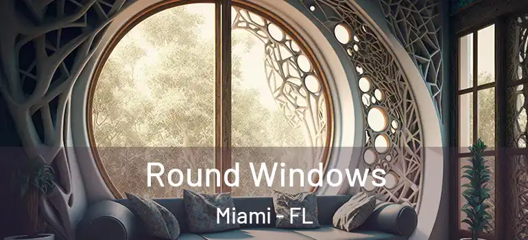  Round Windows Miami - FL